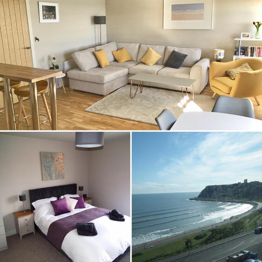 North Sea View Apartment สการ์โบโรห์ ภายนอก รูปภาพ